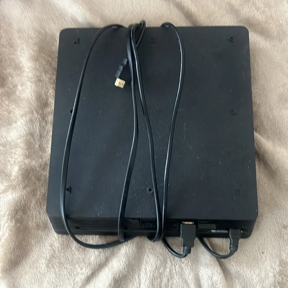 Sony Black PlayStation Consoles Evolution | Black Controller | HDMI Chord | Game